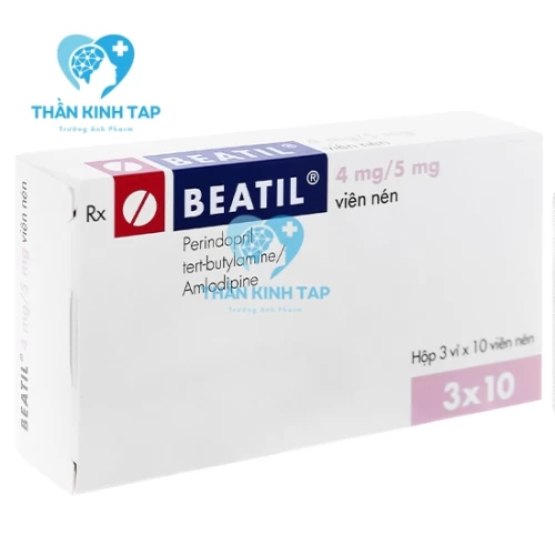 Beatil 4mg/5mg - Thuốc điều trị tăng huyết áp hiệu quả