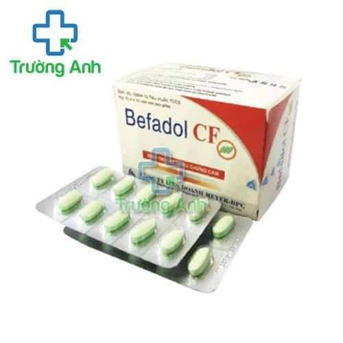 Befadol CF - Thuốc giúp giảm các triệu chứng cảm cúm