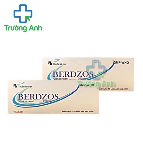 Berdzos 200mg - Thuốc điều trị nhiễm nấm Candida