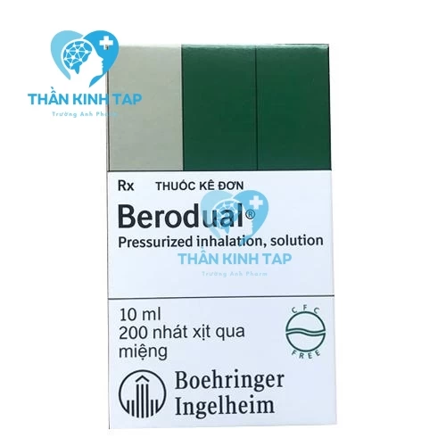 Berodual 10ml - Thuốc điều trị co thắt phế quản của Đức