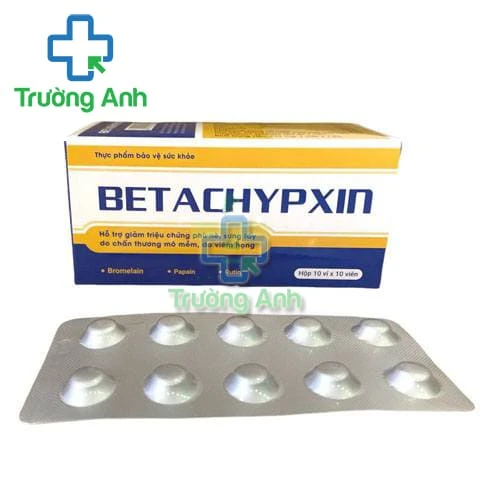 Betachypxin - Viên uống hỗ trợ giảm phù nề sưng tấy hiệu quả