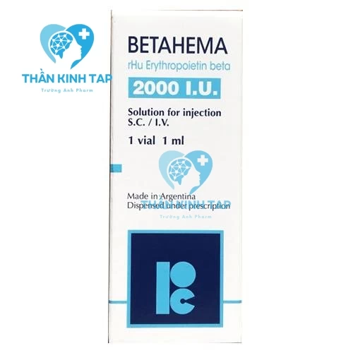 Betahema - Thuốc điều trị thiếu máu của Argentina