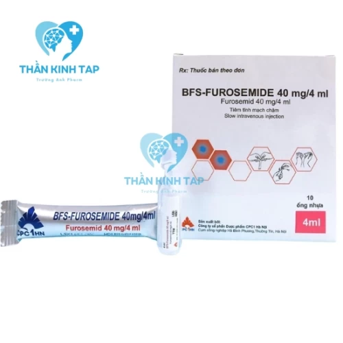 Bfs-Furosemide 40mg/4ml - Thuốc điều trị phù, tăng huyết áp