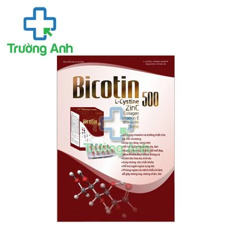 Bicotin 500 - Chống oxy hóa làm đẹp da hiệu quả