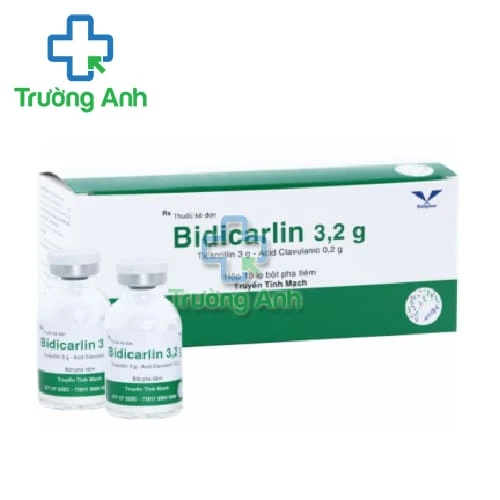 Bidicarlin 3,2g - Thuốc điều trị nhiễm trùng của Bidiphar