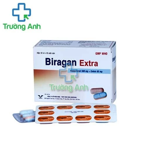 Biragan extra - Rhuốc giảm đau, hạ sốt của Bidiphar