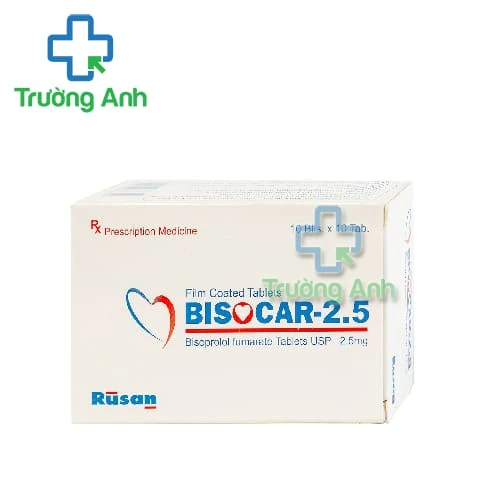 Bisocar 2.5 - Thuốc điều trị tăng huyết áp chất lượng