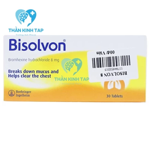 Bisolvon Tablets - Thuốc làm loãng đờm trong bệnh phế quản