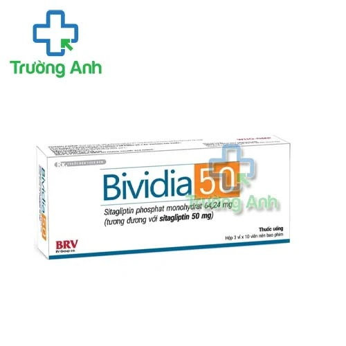 Bividia 50 - Thuốc điều trị đái tháo đường ở người lớn