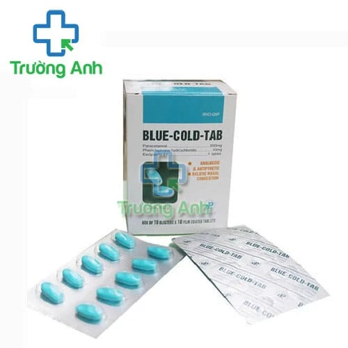 Blue-Cold-Tab - Thuốc giúp hạ sốt hiệu quả