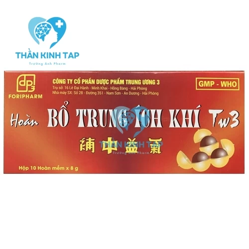 Bổ Trung Ích Khí Tw3 - Đảng Sâm 1,2g TW3