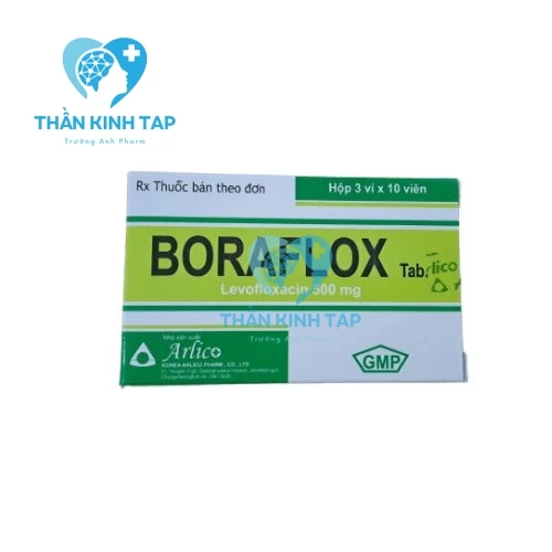 Boraflox 500mg - Thuốc điều trị nhiễm khuẩn hiệu quả