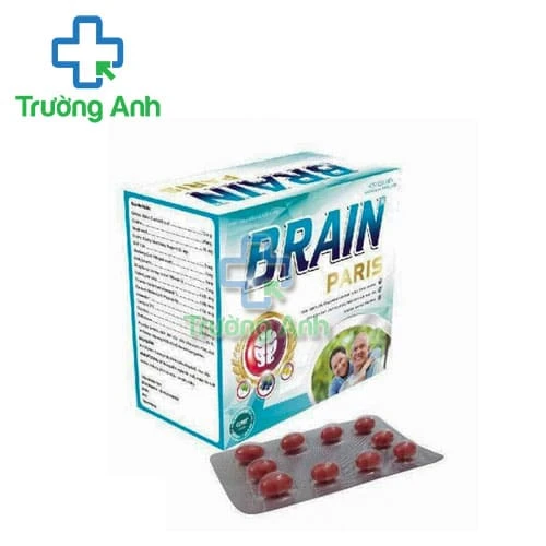 Brain Paris - Hỗ trợ hoạt huyết, tuần hoàn máu não