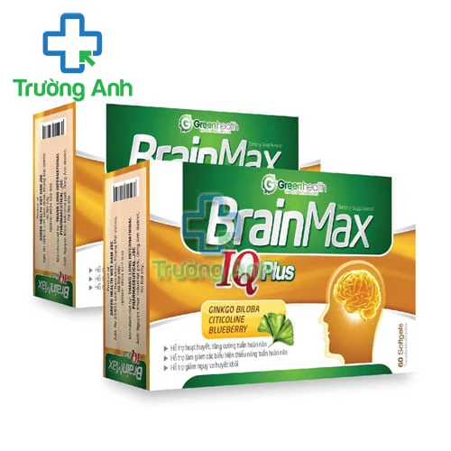 BrainMax IQ Plus - Giúp hoạt huyết, tăng cường tuần hoàn máu não