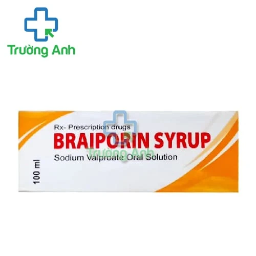 Braiporin syrup - Thuốc điều trị động kinh, co giật