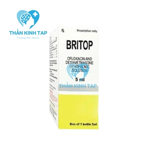 Britop lọ 5ml - Thuốc điều trị nhiễm khuẩn mắt hiệu quả