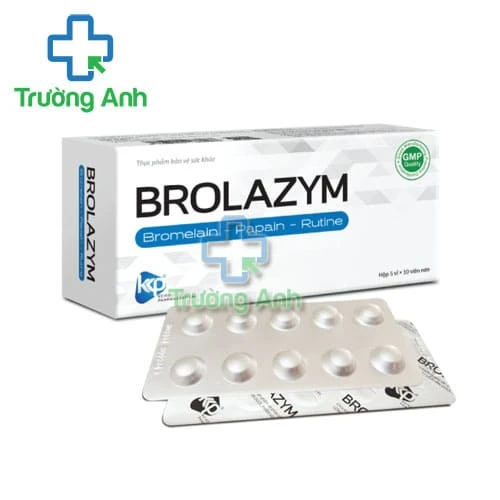 Brolazym - Hỗ trợ giảm sưng, viêm, phù nề hiệu quả