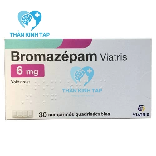 Bromazepam Viatris 6mg - Bromazepam 6mg Viatris