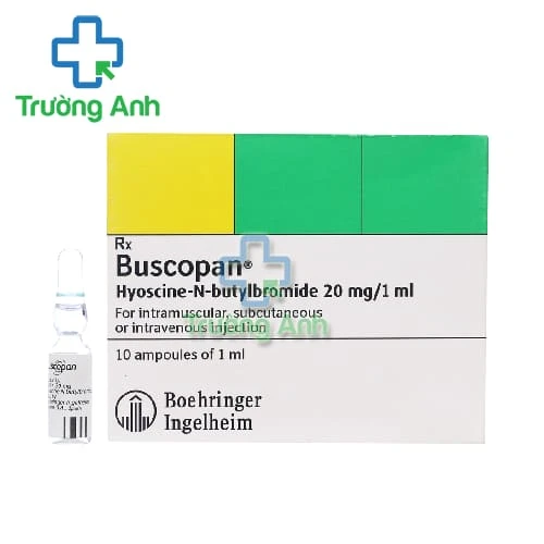 Buscopan 20mg/1ml - Điều trị co thắt dạ dày-ruột