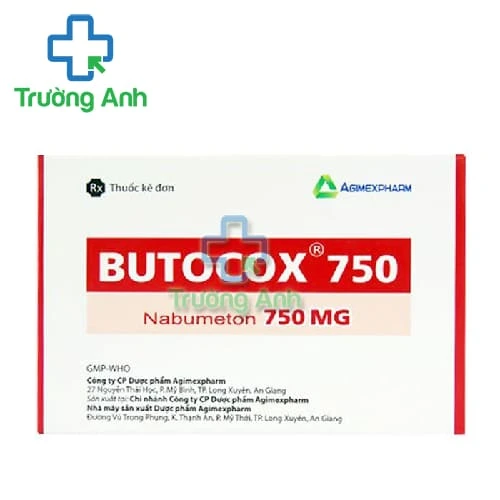 Butocox 750 - Thuốc giảm đau, kháng viêm của Agimexpharm