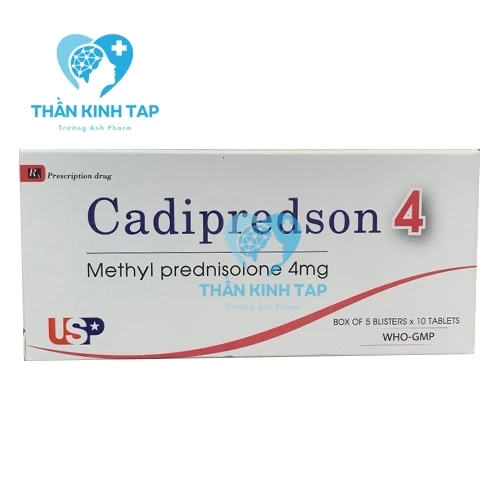 Cadipredson 4 - Methyl Prednisolon 4mg USP