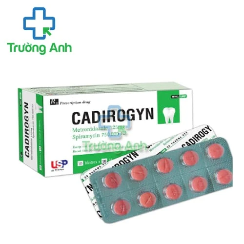 Cadirogyn - Điều trị và phòng ngừa nhiễm khuẩn răng miệng