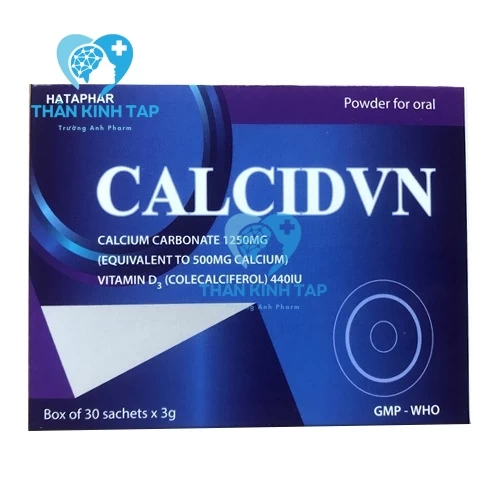 Calcidvn - Bổ sung calci và vitamin D cho người lớn tuổi