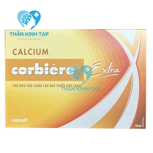 Calcium corbiere - Thuốc điều trị tình trạng thiếu canxi