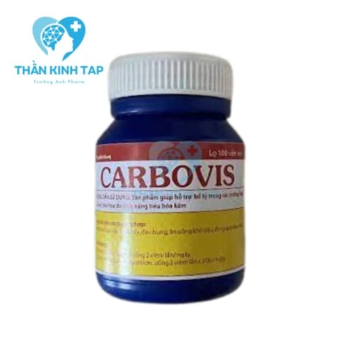 Carbovis - Viên uống hỗ trợ bổ tỳ, kiện vị