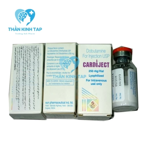 Cardiject - Thuốc  điều trị tim mất bù, thuyên tắc phổi