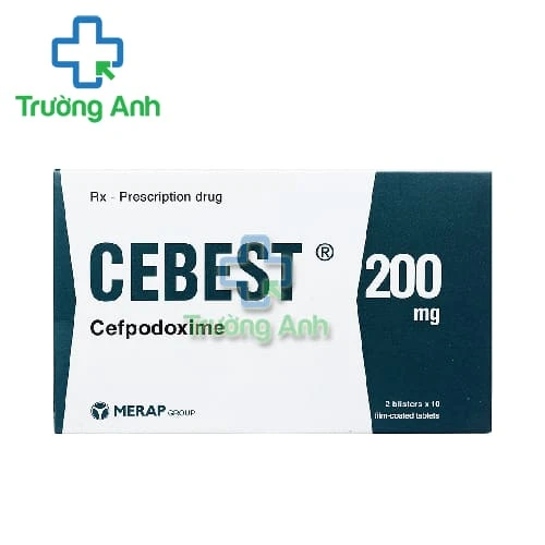 Cebest 200mg - Thuốc điều trị nhiễm khuẩn hiệu quả