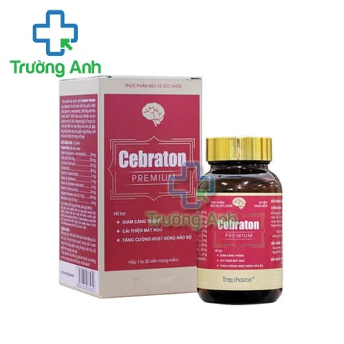 Cebraton Premium Traphaco-Giúp hoạt huyết, tăng cường tuần hoàn máu não