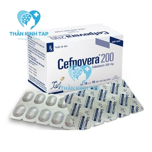 Cefpovera 200 - Thuốc điều trị viêm và nhiễm khuẩn