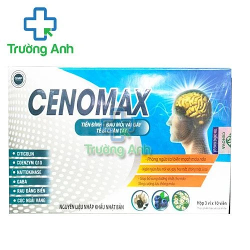 Cenomax - Phòng ngừa tai biến, đau mỏi vai gáy