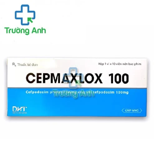 Cepmaxlox 100 - Thuốc điều trị nhiễm khuẩn hiệu quả