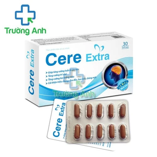 Cere Extra - Hỗ trợ tăng cường tuần hoàn máu não