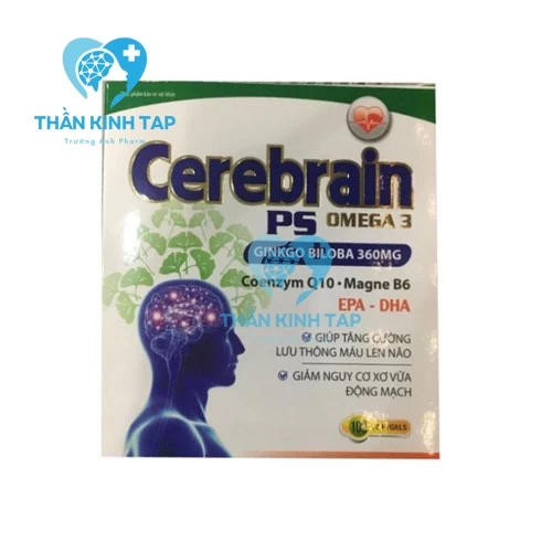 Cerebrain PS - Giúp tăng cường tuần hoàn não