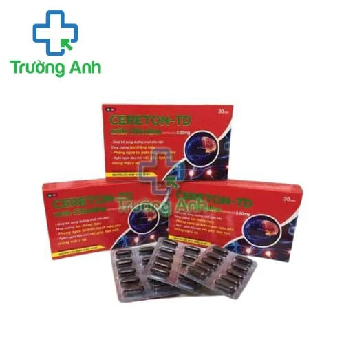 Cereton-TD - Hỗ trợ làm giảm chứng rung giật, di chứng sau tai biến mạch máu não