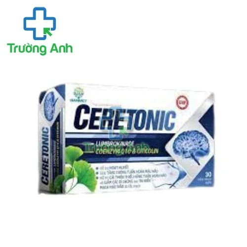  Ceretonic Halifa  - Hỗ trợ hoạt huyết, tăng cường tuần hoàn máu não