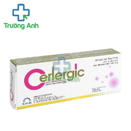 Cerlergic - Thuốc điều trị triệu chứng viêm mũi dị ứng