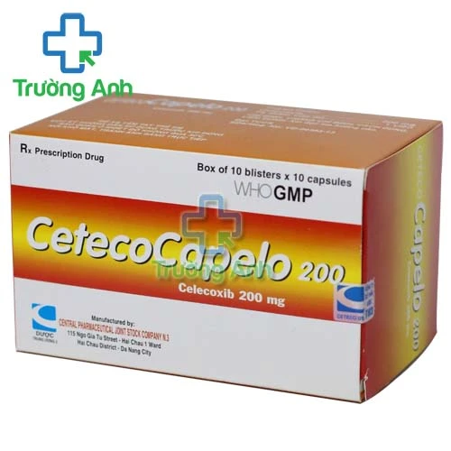 Ceteco Capelo 200 Trung Ương 3 - Thuốc hỗ trợ điều trị viêm khớp