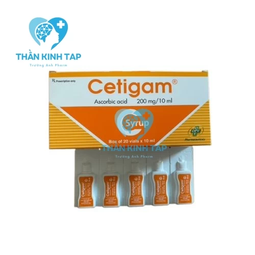 Cetigam 200mg - Thuốc điều trị bệnh Scorbut hiệu quả