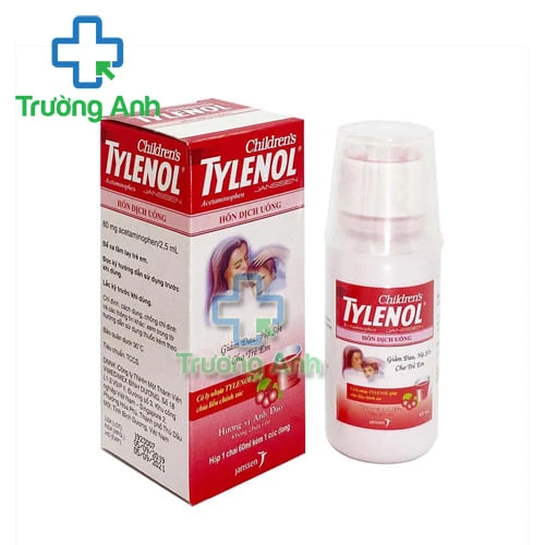 Children's Tylenol 60ml Janssen - Thuốc giảm đau, hạ sốt cho trẻ