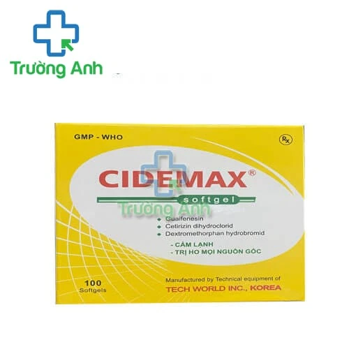 Cidemax - Thuốc điều trị ho, viêm mũi dị ứng