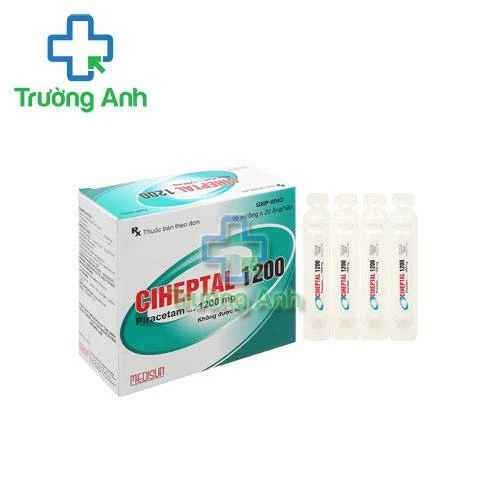 Ciheptal 1200mg Medisun - Thuốc điều trị rối loạn rung giật cơ có nguồn gốc vỏ não