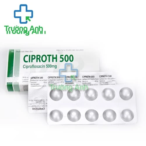 Ciproth 500 - Thuốc điều trị nhiễm khuẩn hiệu quả