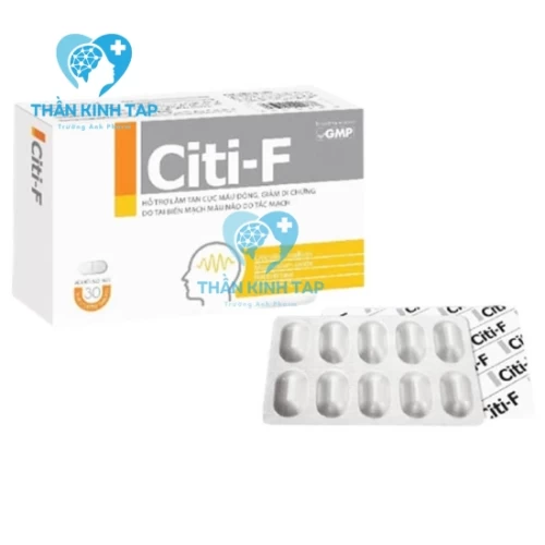 Citi-F Fusi - Thực phẩm hỗ trợ làm tan cục máu đông