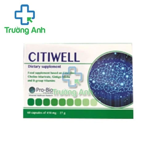 Citiwell - Giúp tăng cường lưu thông tuần hoàn máu não