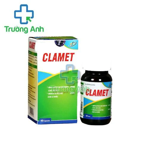 Clamet - Hỗ trợ điều trị viêm loét dạ dày, tá tràng