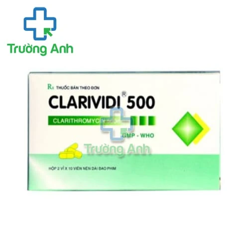 Clarividi 500 - Thuốc điều trị viêm, nhiễm khuẩn của Vidipha